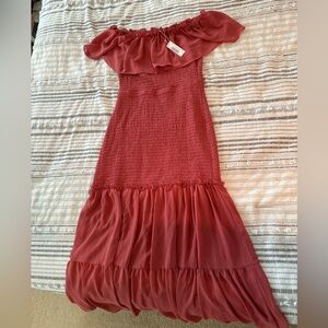 Baltic born ruched maxi dress